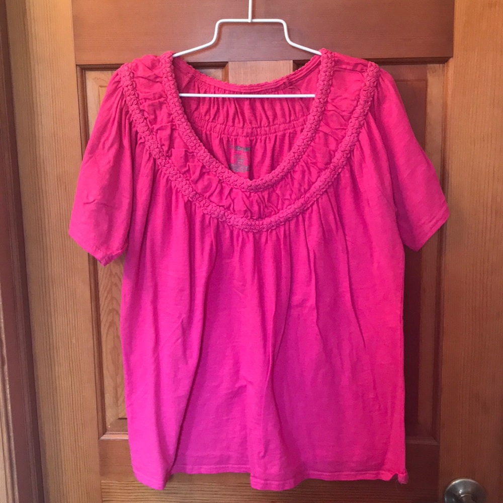 Lane Bryant decorative neck shirt 18/20